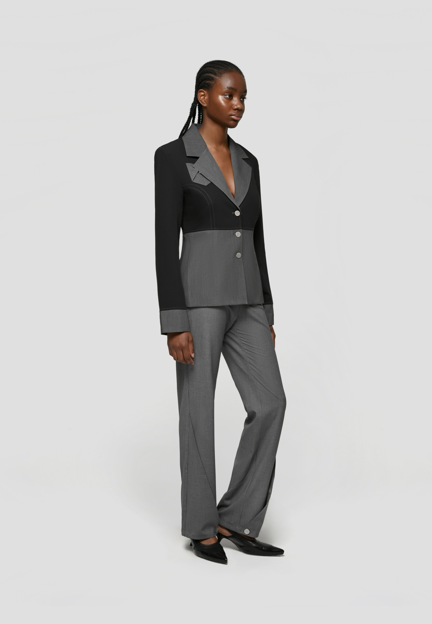 Брюки Pinstripe Chic