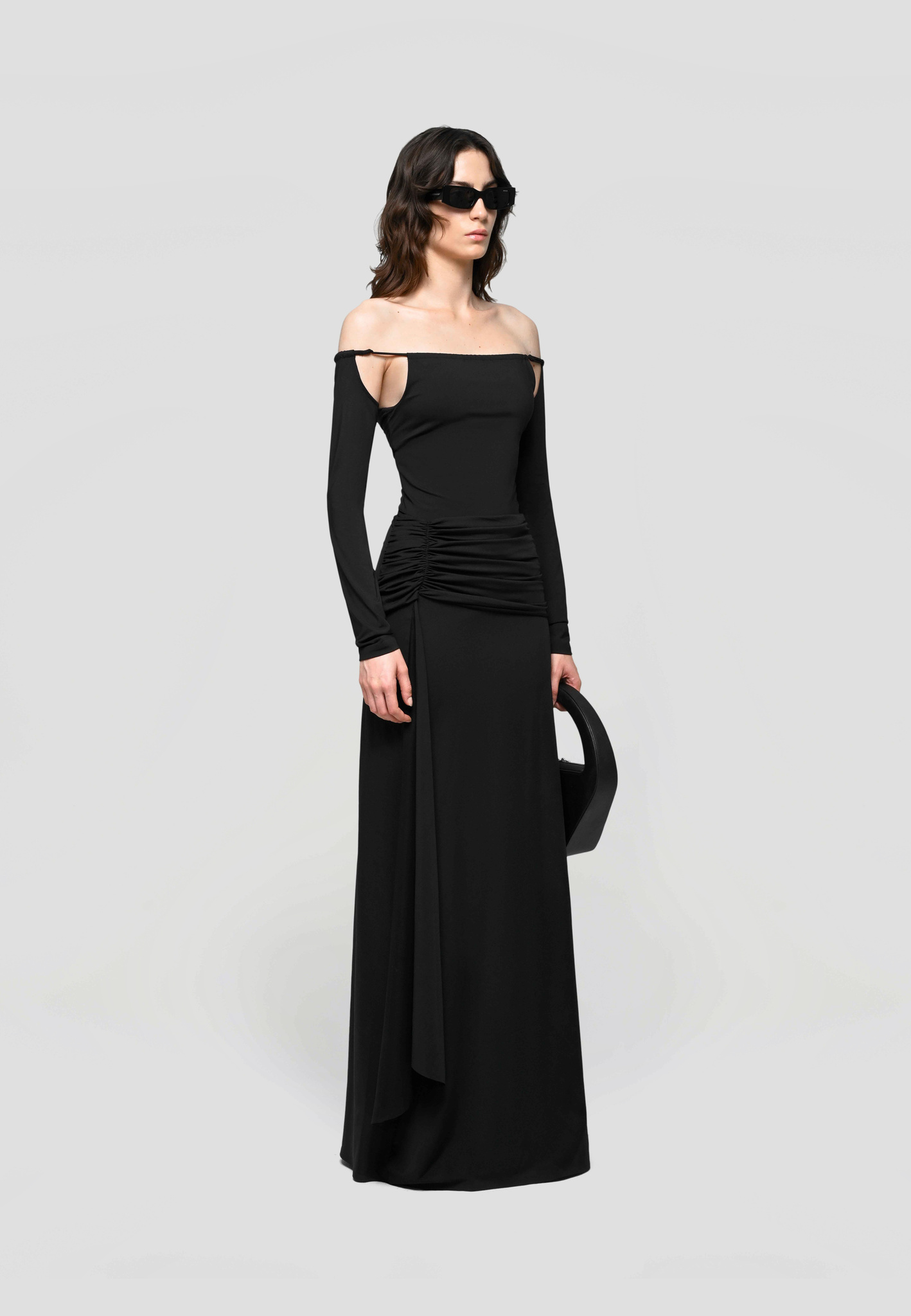 Платье Maxi Dress with Detached Sleeves